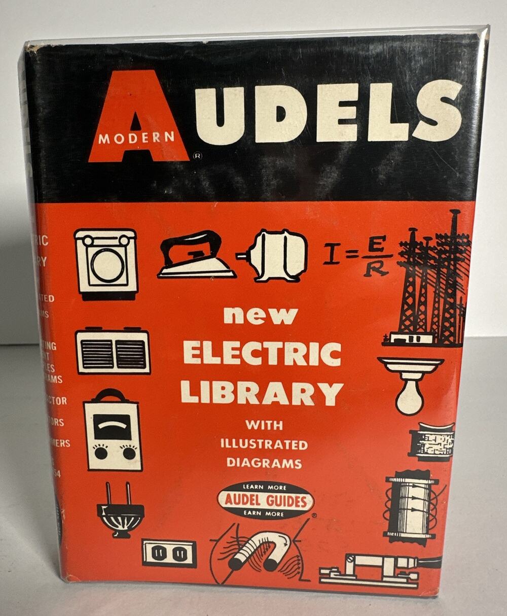 Modern Audels: New Electric Library 1965 HC/DJ Vol.4 (Illustrated)